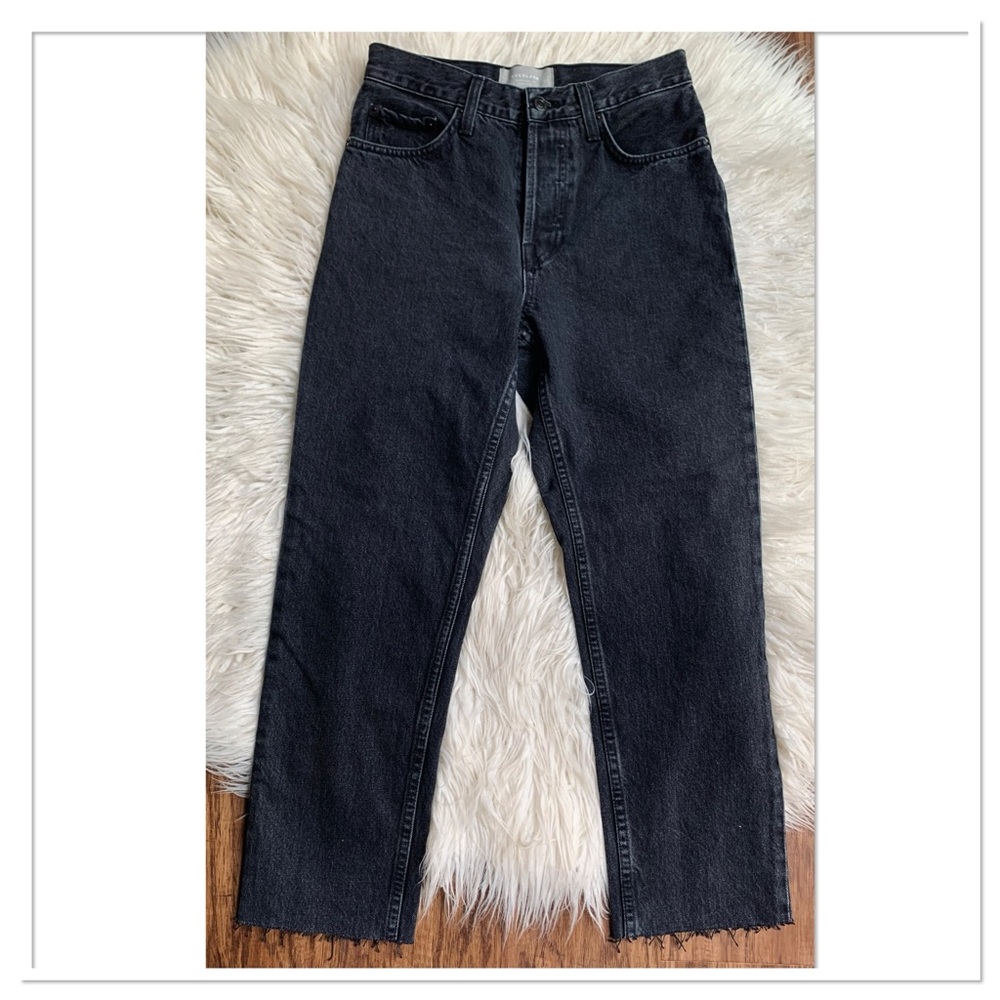 Everlane The 90’s Cheeky Jean Straight Leg Black Size 25
